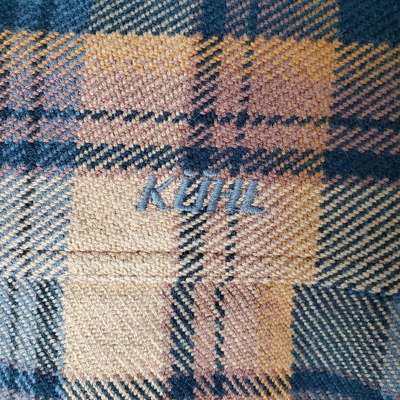 Kuhl Mens Disordr Flannel Shirt Long Sleeve Button Down Size XXLarge - Picture 6 of 10